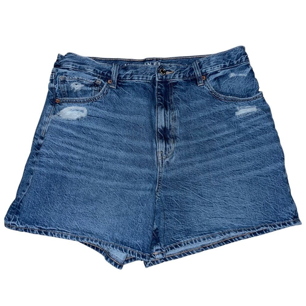 American Eagle High Rise Women's Blue Denim Shorts